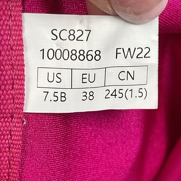 New Stuart Weitzman Ultrastuart Legging 100 Boot Fuchsia Pink OTK Sexy Sz 7.5 - Picture 15 of 15